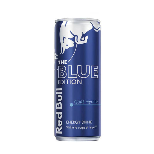 Red Bull Blue Edition – Goût Myrtille (25 cl)