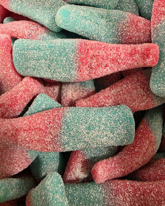 Damel Super Pika – Bonbons Bouteilles Rose & Bleue Halal