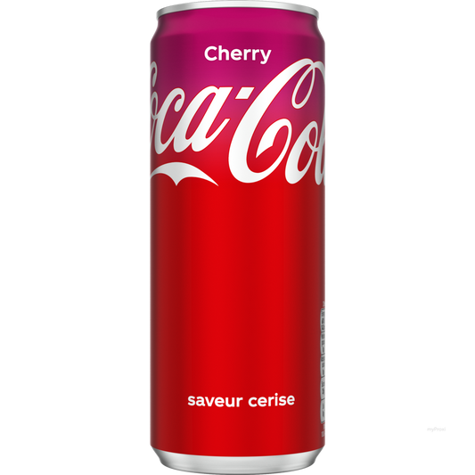 Coca-Cola Cherry – Boisson Gazeuse Goût Cerise (33 cl)