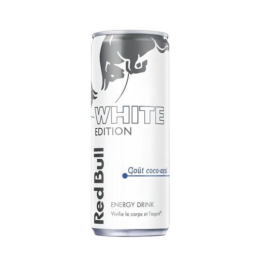 Red Bull White Edition – Goût Coco-Açaï (25 cl)