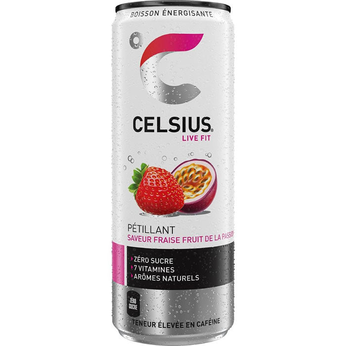 Celsius – Boisson Énergisante Fruit du Dragon (33 cl)