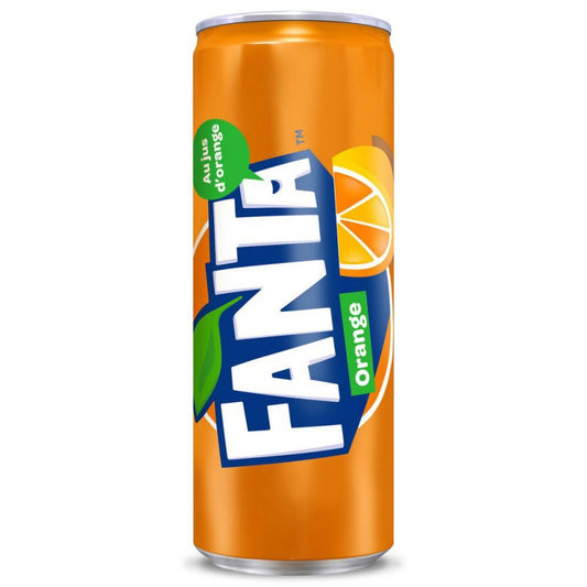 Fanta Orange – Boisson Gazeuse à l’Orange (33 cl)
