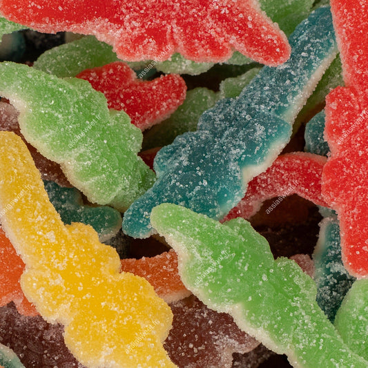 Dulceplus Crocodile Acide Halal – Bonbons Gélifiés Acidulés