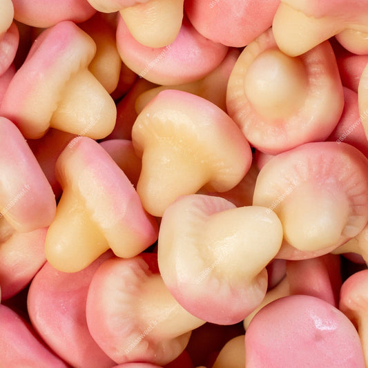 Dulceplus Champignons Lisses Halal – Bonbons Guimauve Moelleux